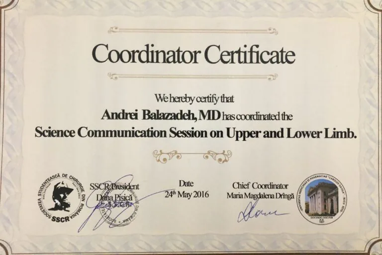 Certificat Dr. Balazadeh Behshad Andrei 21